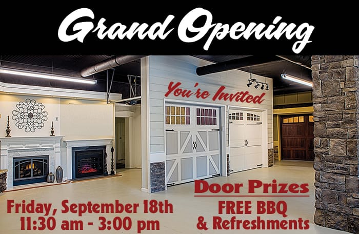 metro garage door open house grand opening